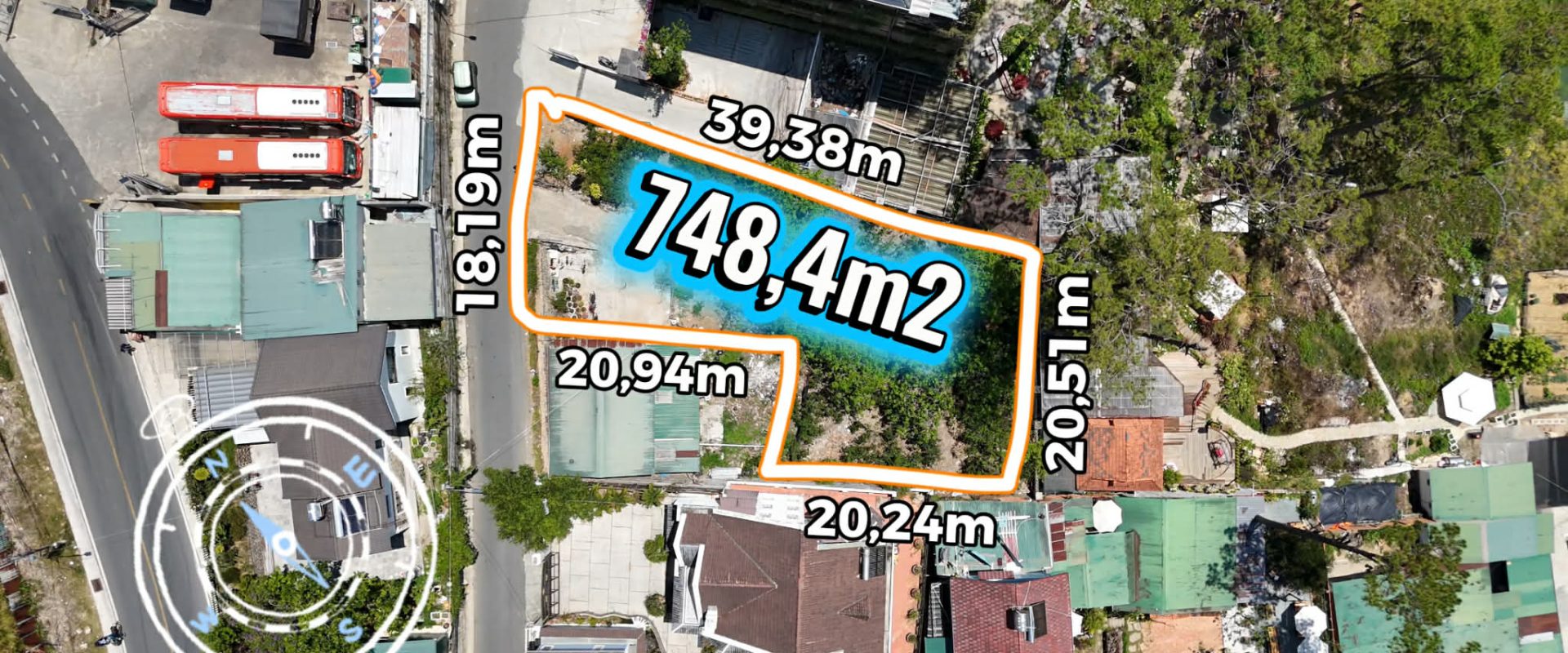 Bán Đất View Đồi Thông Hoàng Hoa Thám Đà Lạt 748m2