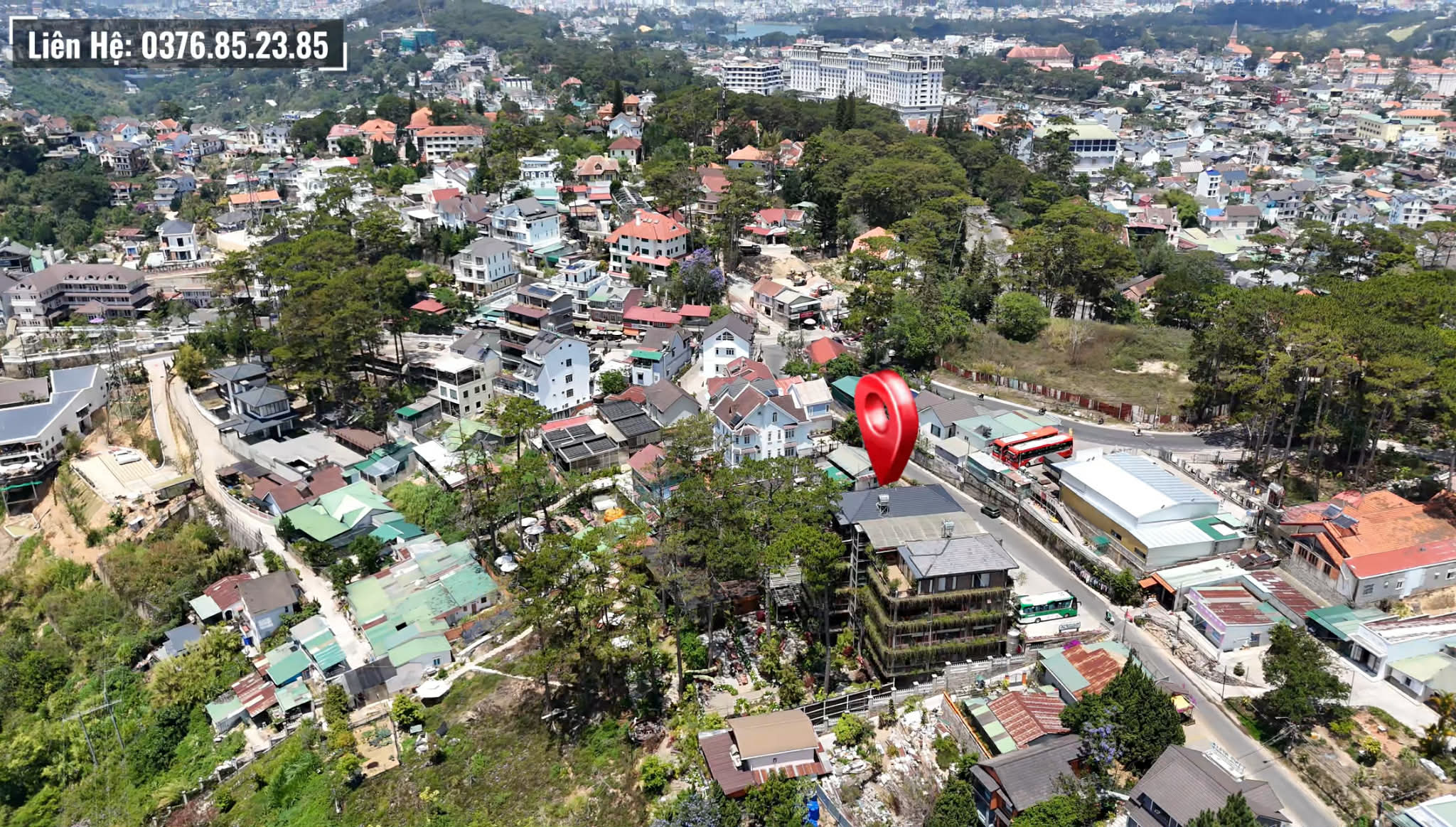 Đất view đồi thông Hoàng Hoa Thám Đà Lạt