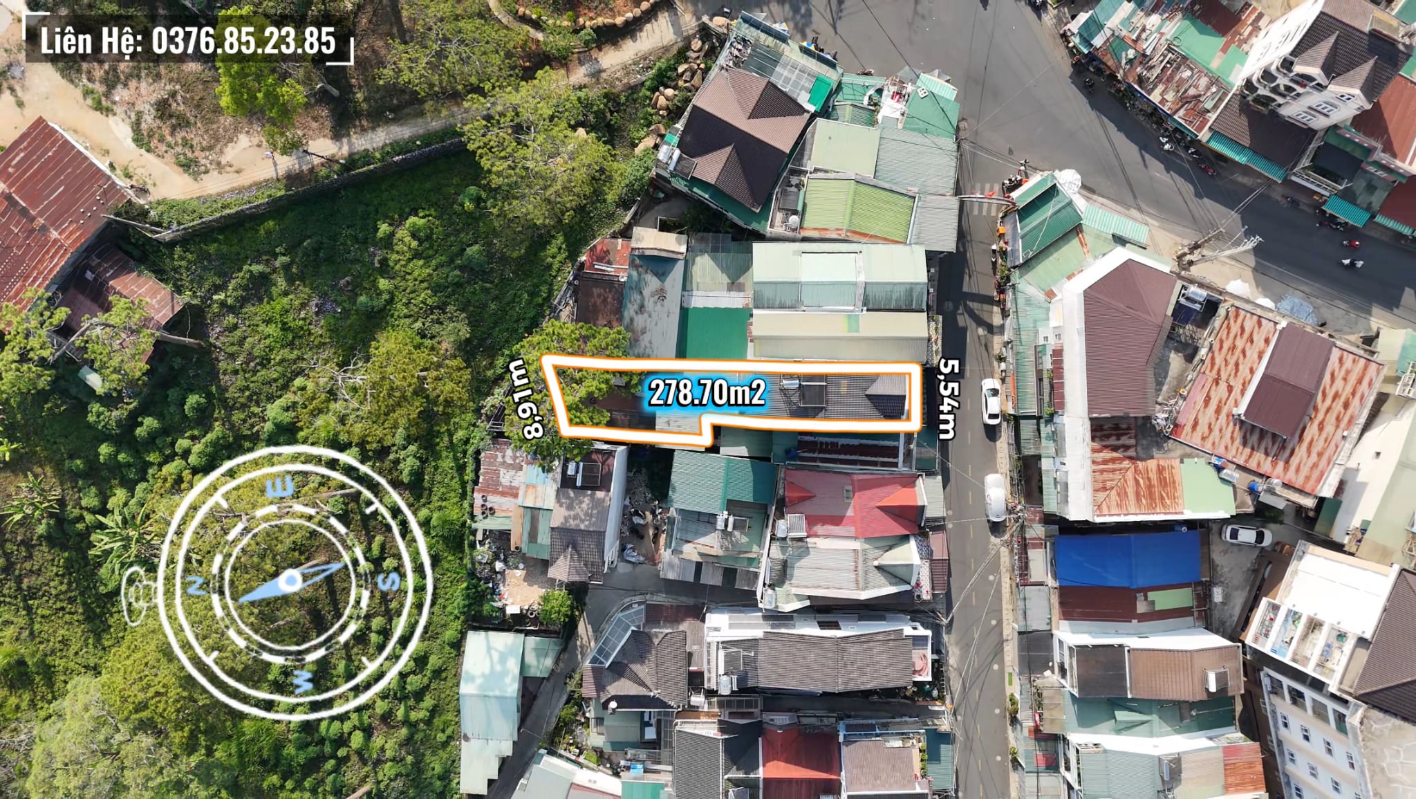 Khách sạn mặt tiền Đa Minh Đà Lạt