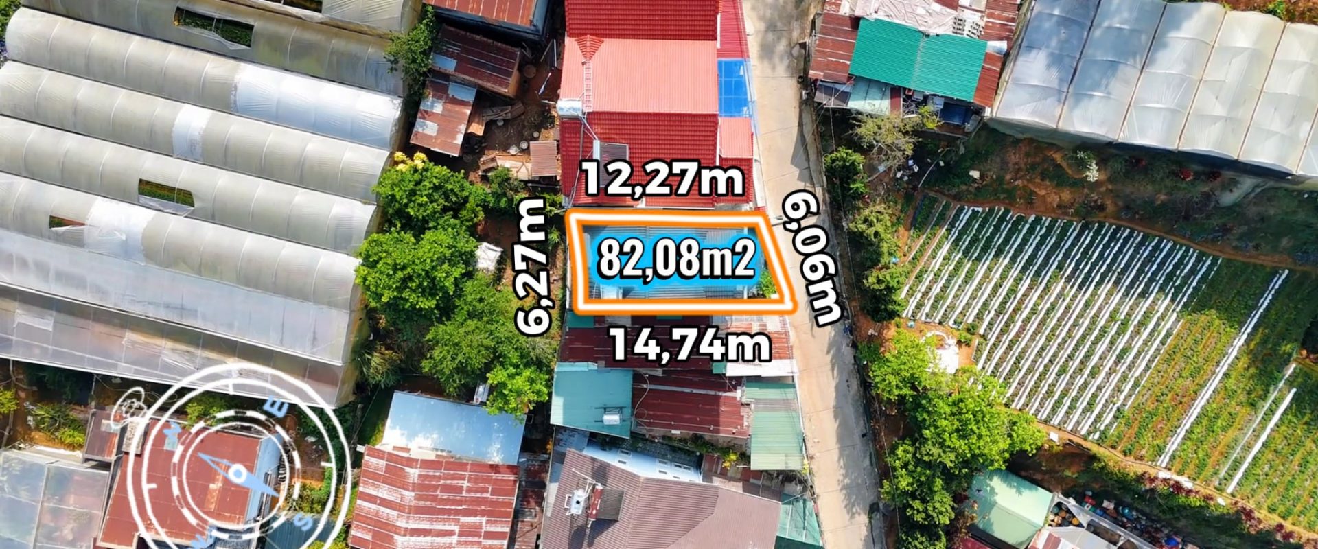 BÁN NHÀ ĐÀ LẠT ĐƯỜNG NGÔ VĂN SỞ 82M2