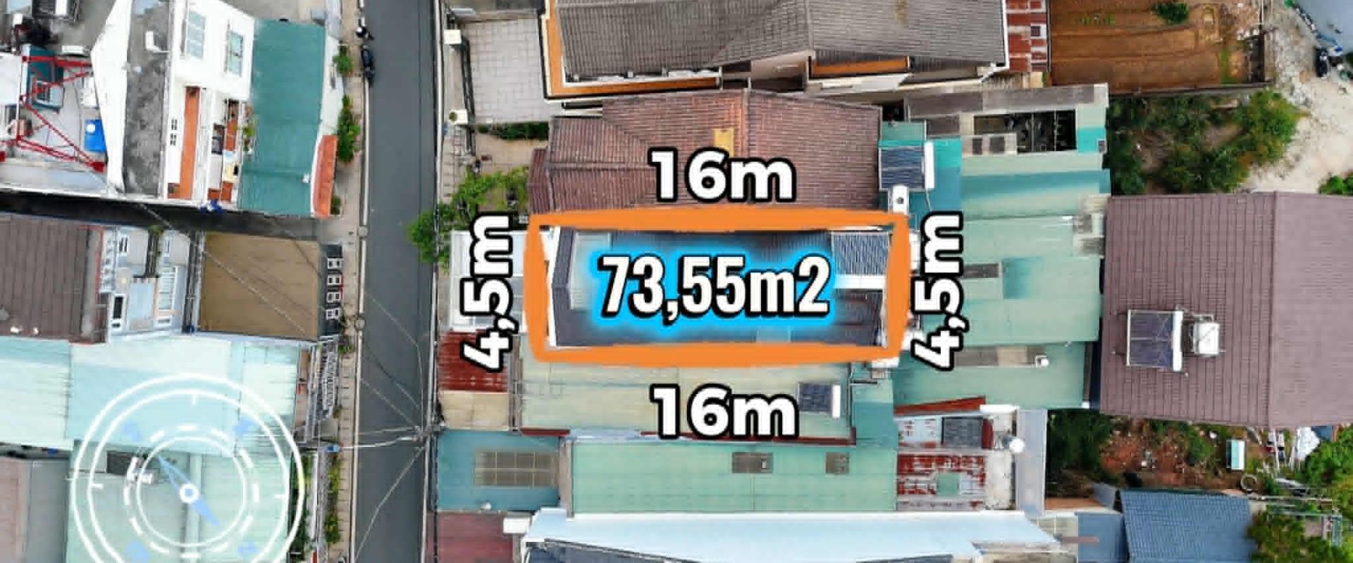 BÁN NHÀ MẶT TIỀN CỔ LOA ĐÀ LẠT 73m2