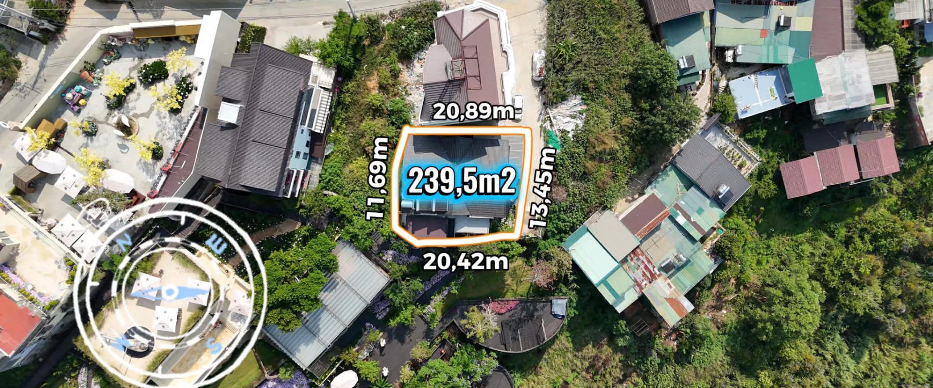 BÁN VILLA HOÀNG HOA THÁM ĐÀ LẠT 239m2