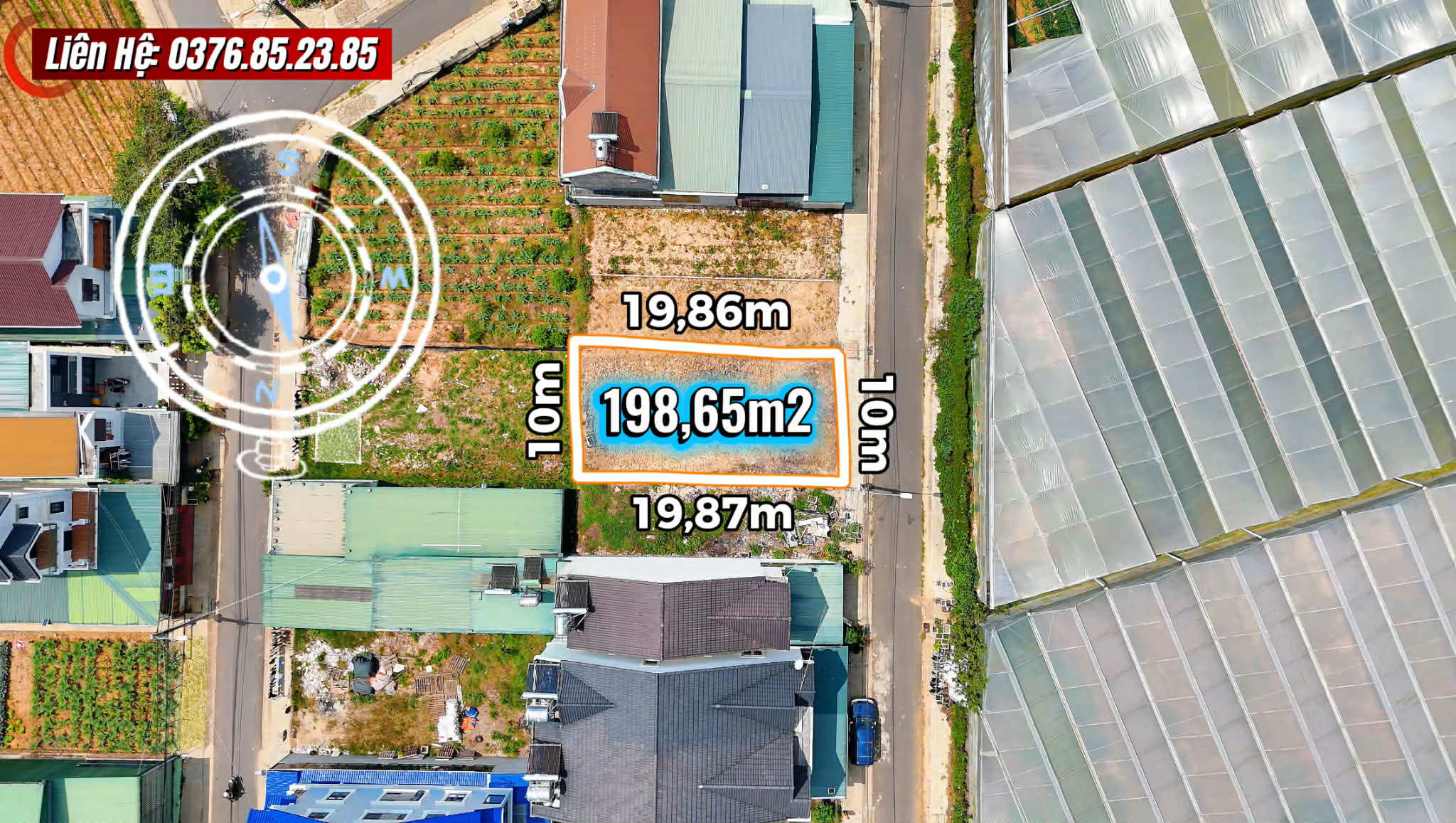 Đất biệt thự KQH Nguyễn Hữu Cầu Đà Lạt