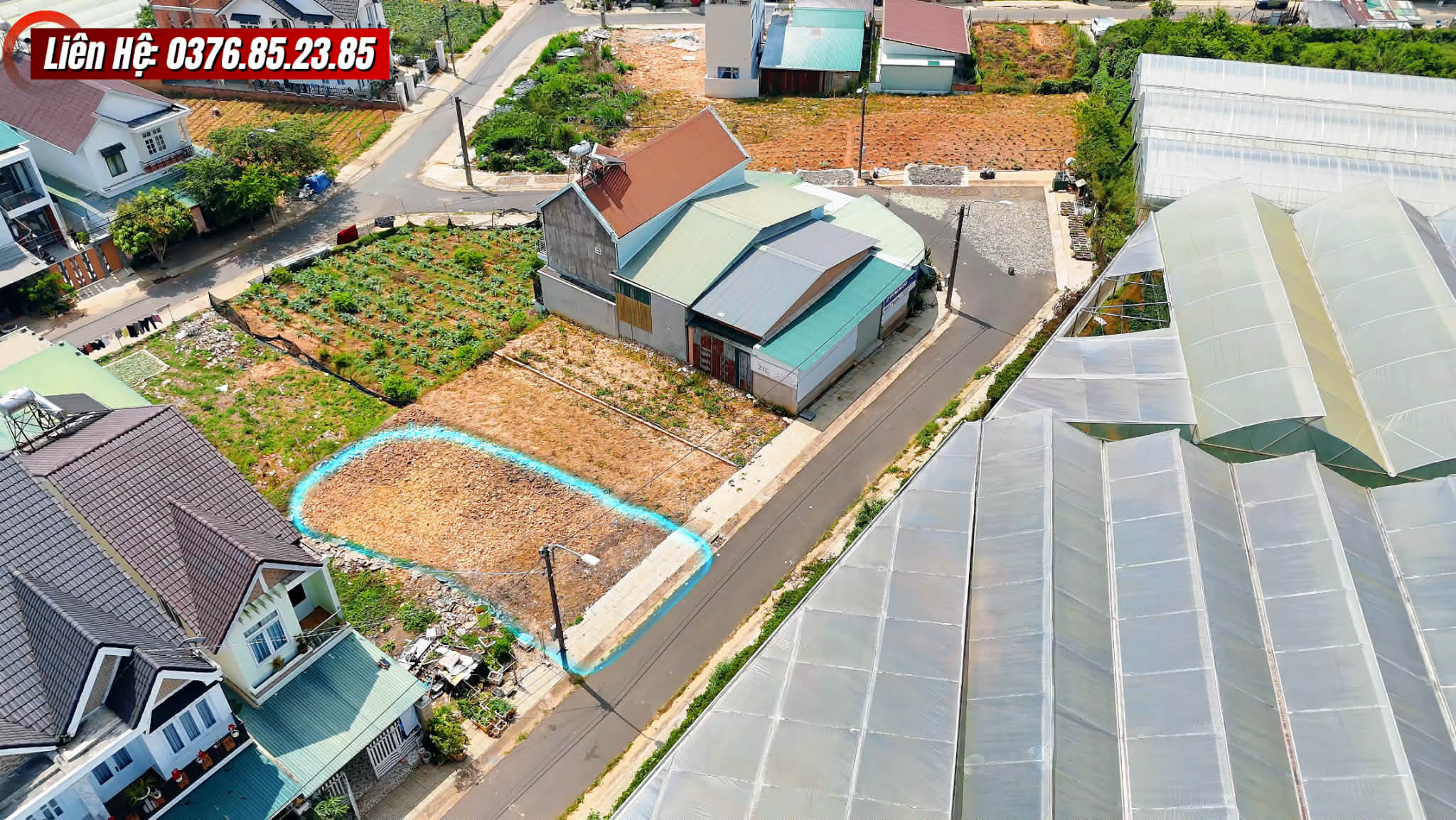 Đất biệt thự KQH Nguyễn Hữu Cầu Đà Lạt