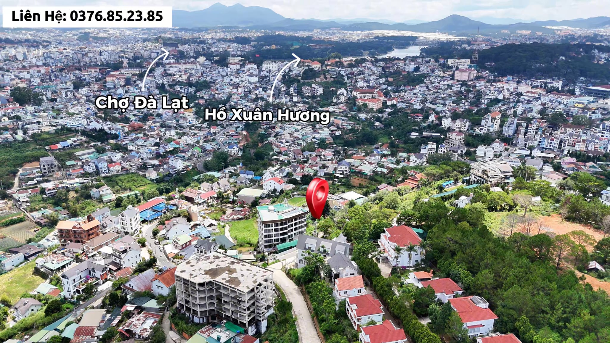 Đất mặt tiền Đống Đa Đà Lạt