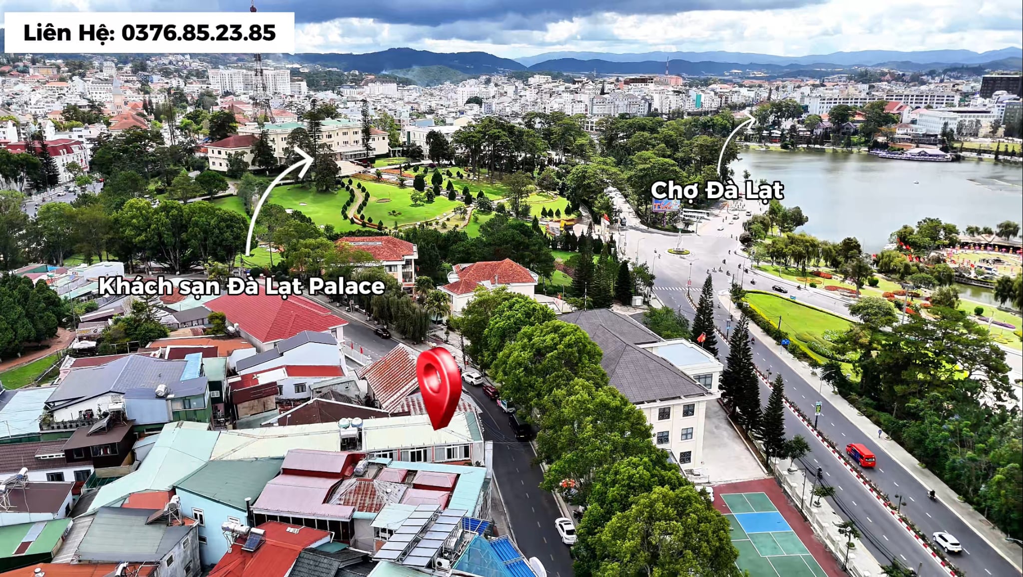 Khách sạn mặt tiền Chu Văn An Đà Lạt