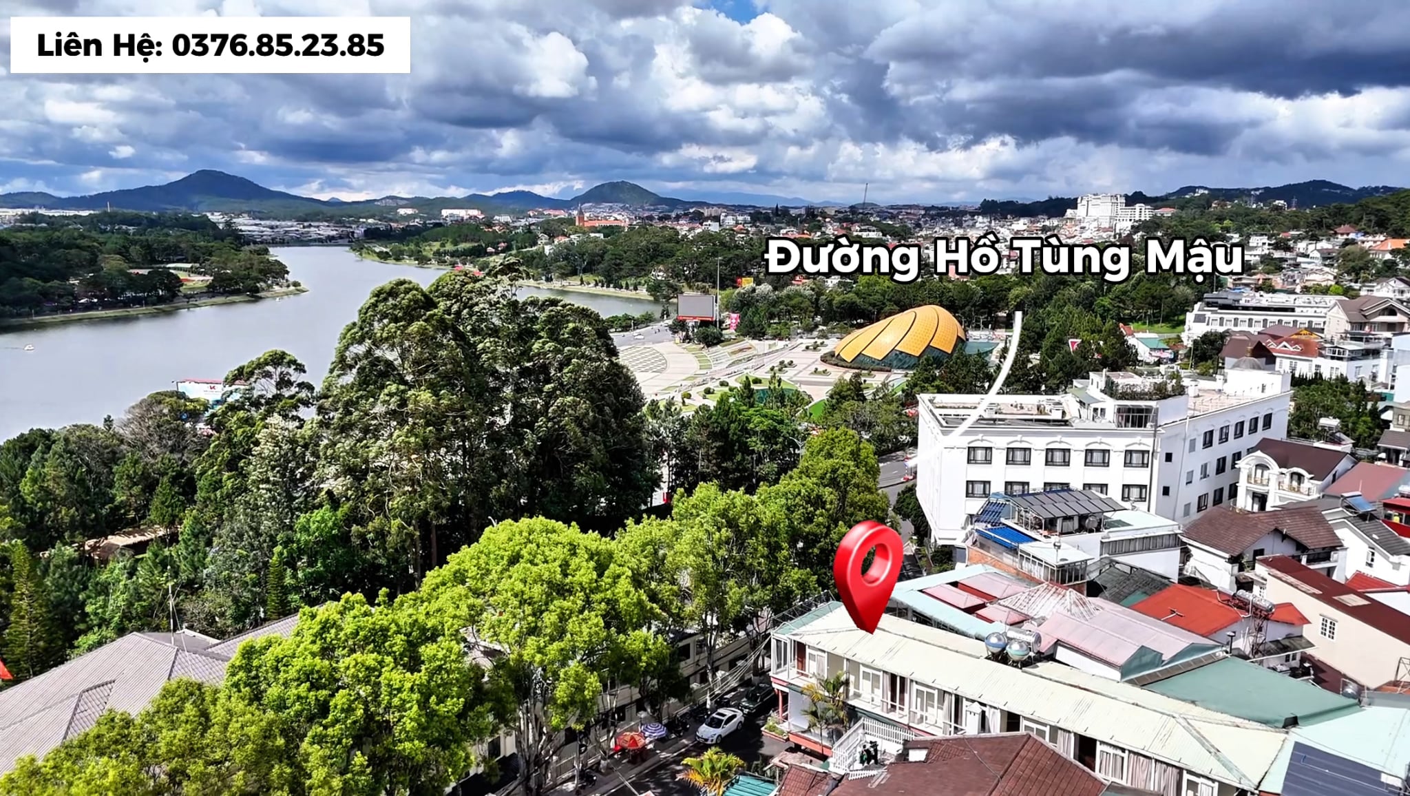 Khách sạn mặt tiền Chu Văn An Đà Lạt