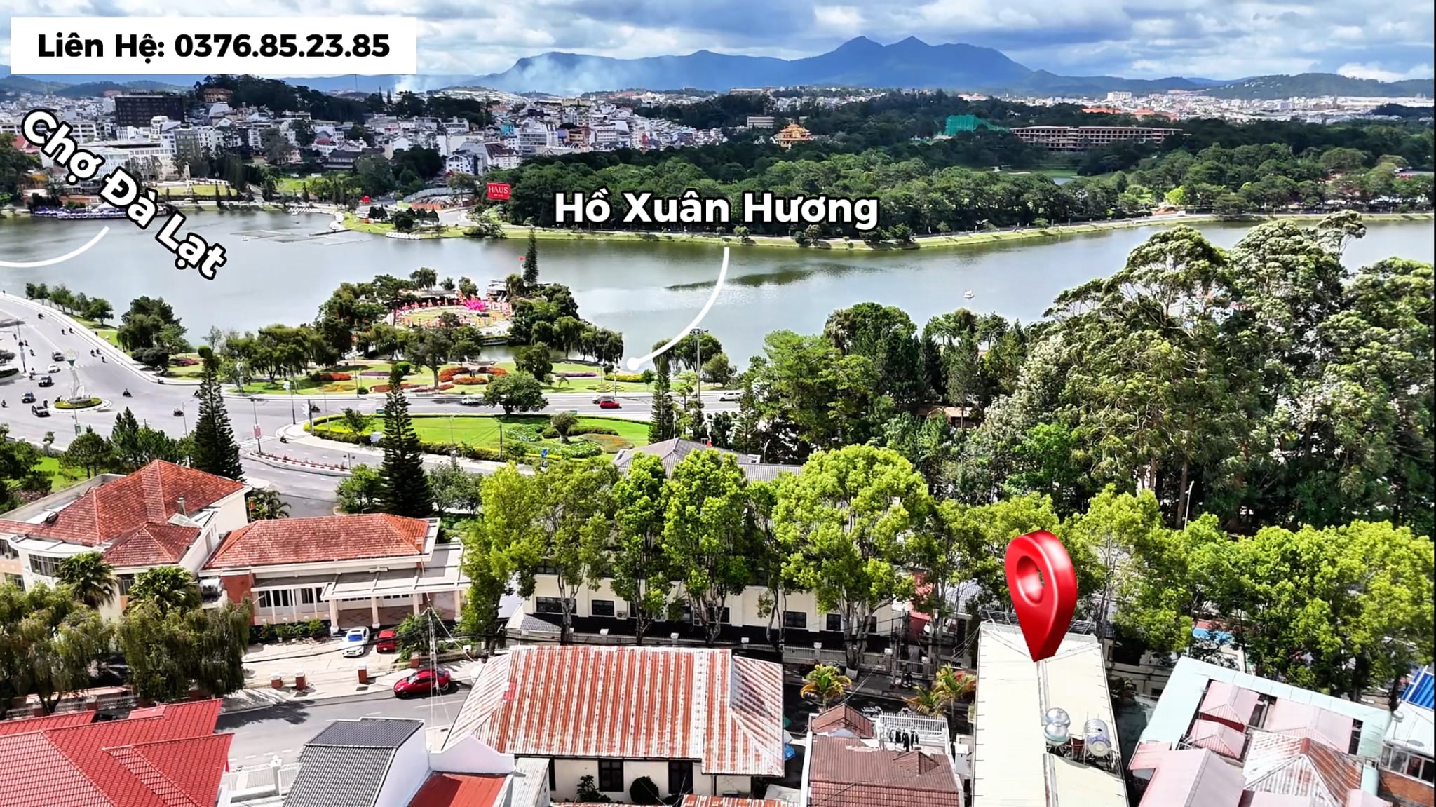 Khách sạn mặt tiền Chu Văn An Đà Lạt