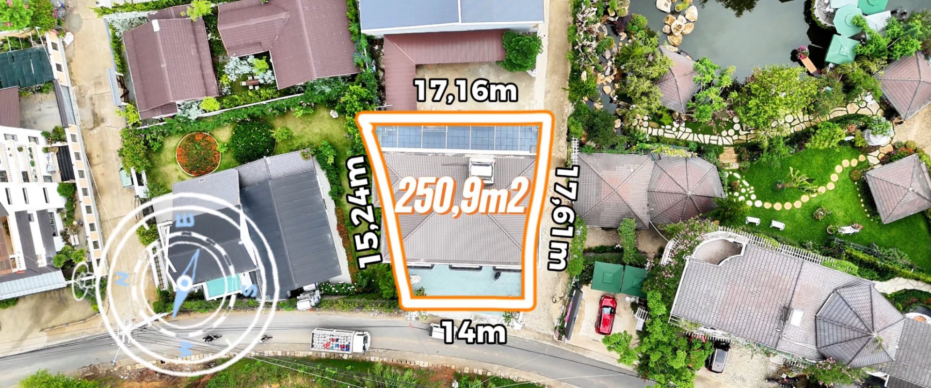 Bán Khách Sạn Mặt Tiền An Bình Đà Lạt 250m2