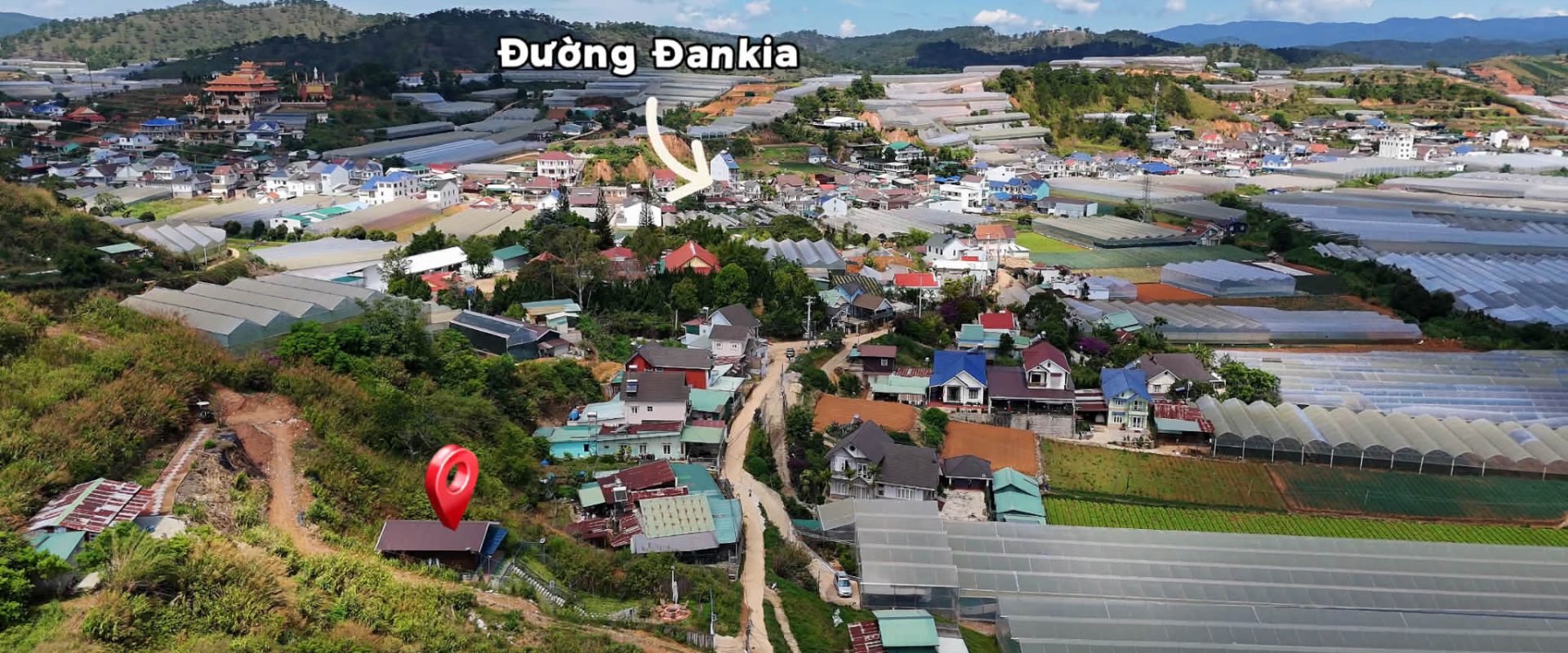 Bán Nhà Vườn Đankia Đà Lạt 500m2