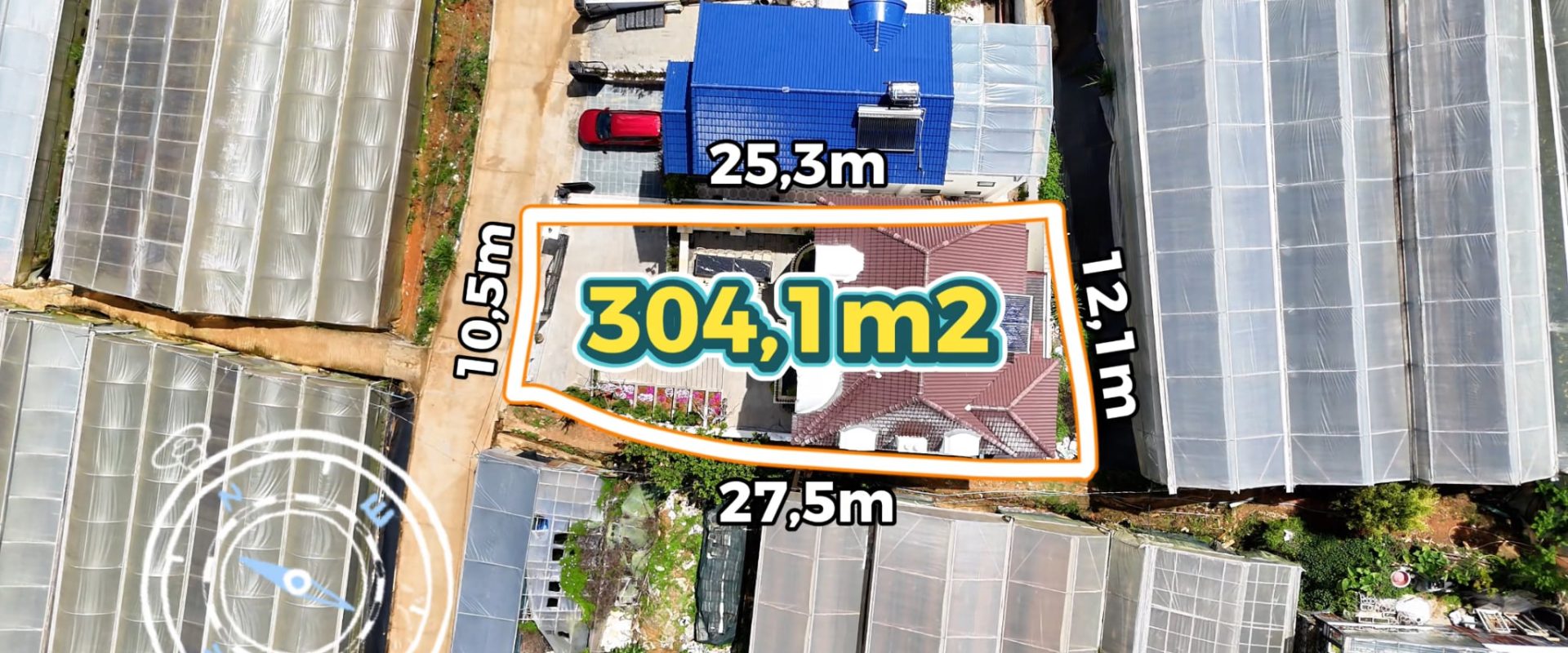Villa Trịnh Hoài Đức Đà Lạt 304m2