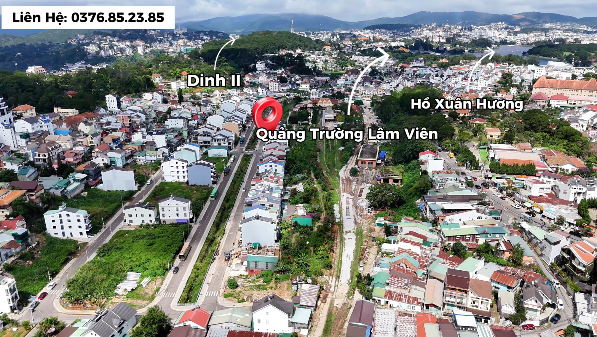 Đất KQH Phạm Hồng Thái Đà Lạt