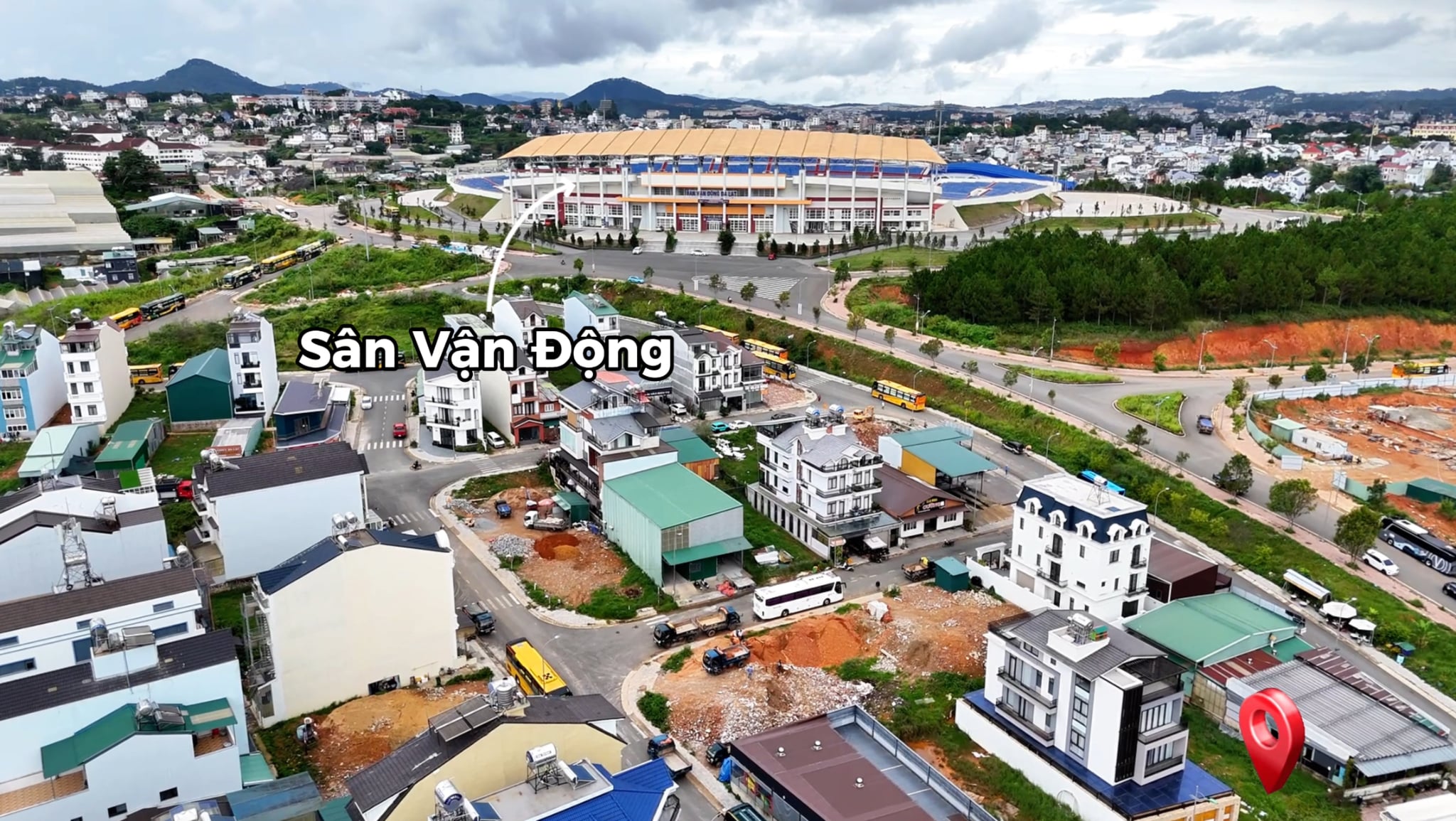 Đất Khu Liên Hợp Thể Thao Đà Lạt