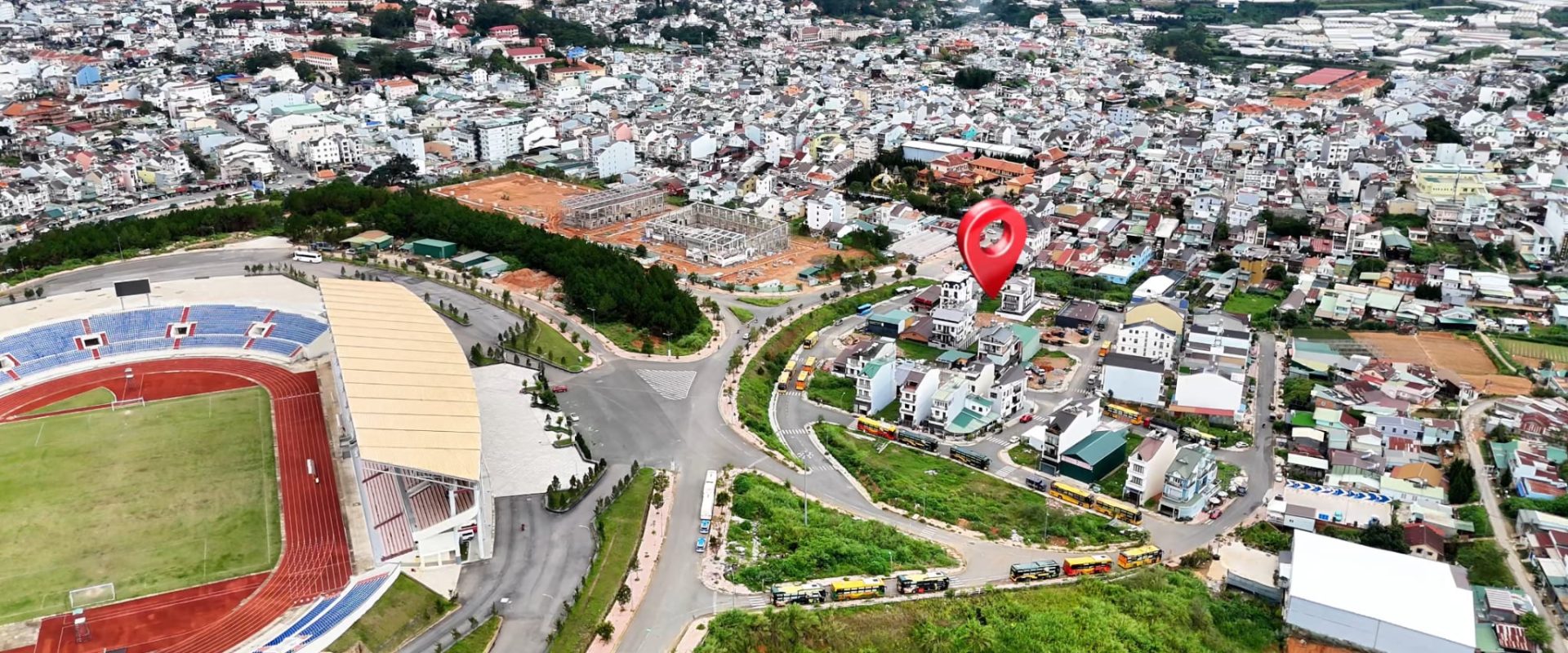 Bán Đất Khu Liên Hợp Thể Thao Đà Lạt 314m2
