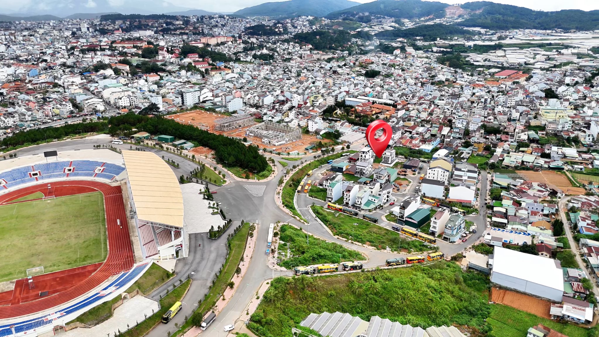 Đất Khu Liên Hợp Thể Thao Đà Lạt
