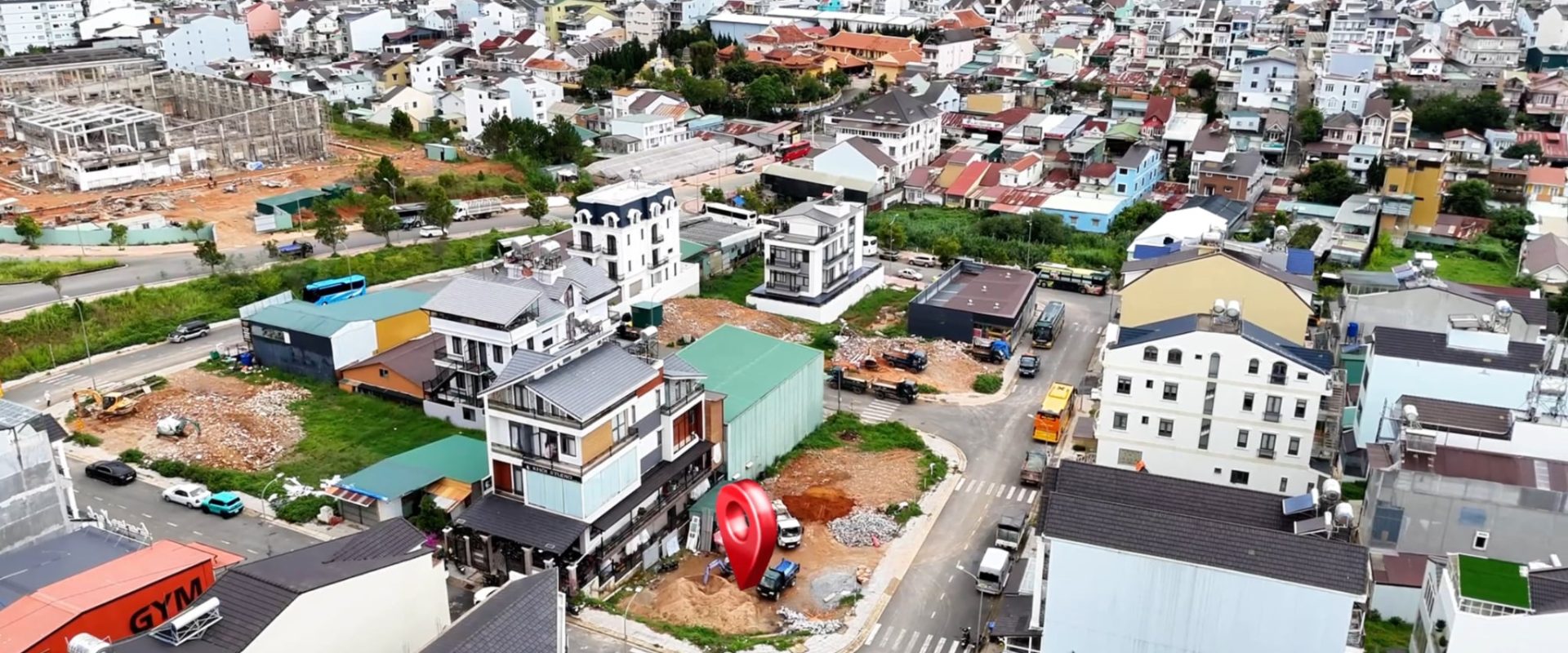 Đất 2 Mặt Tiền Khu Liên Hợp Thể Thao Đà Lạt 376m2