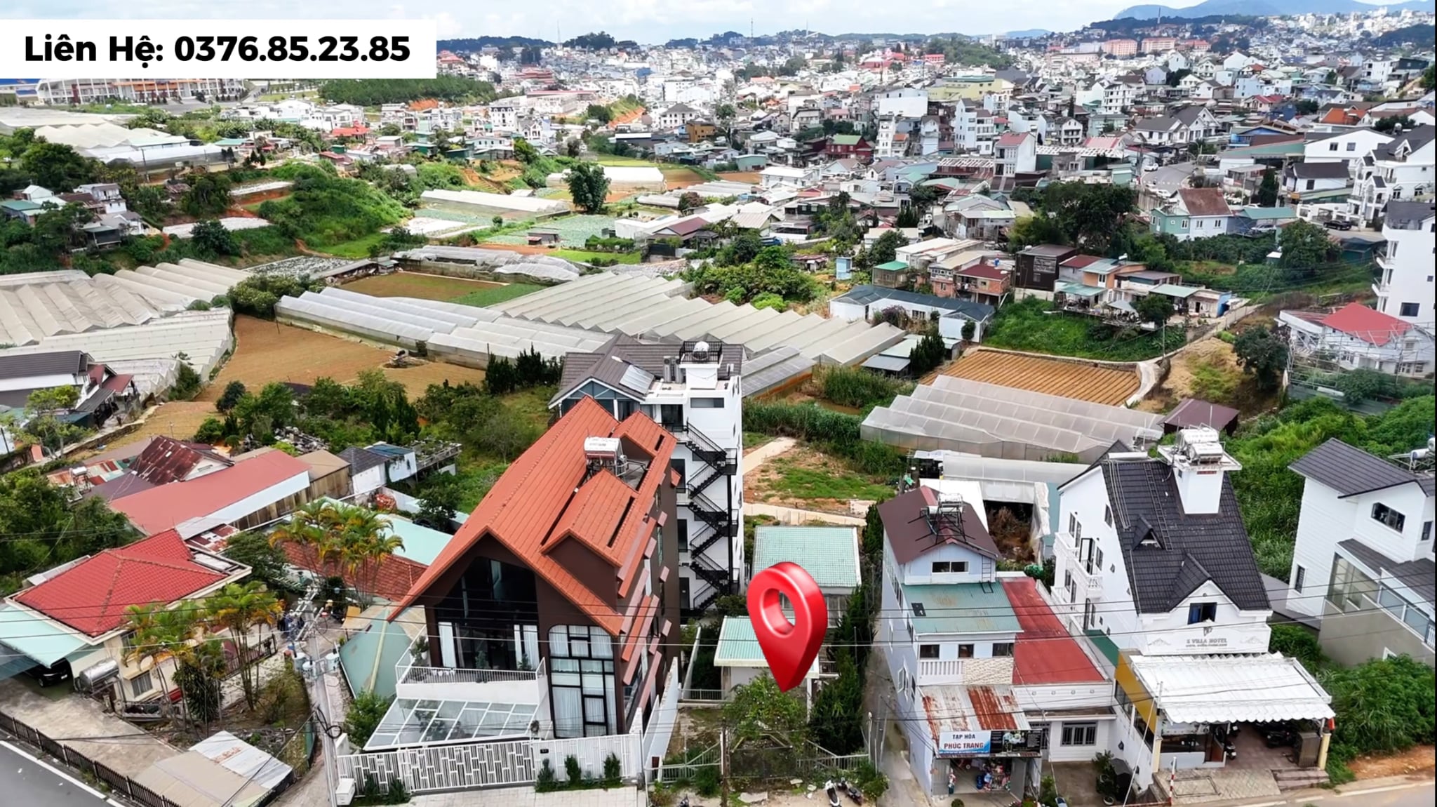 Đất mặt tiền Bạch Đằng Đà Lạt