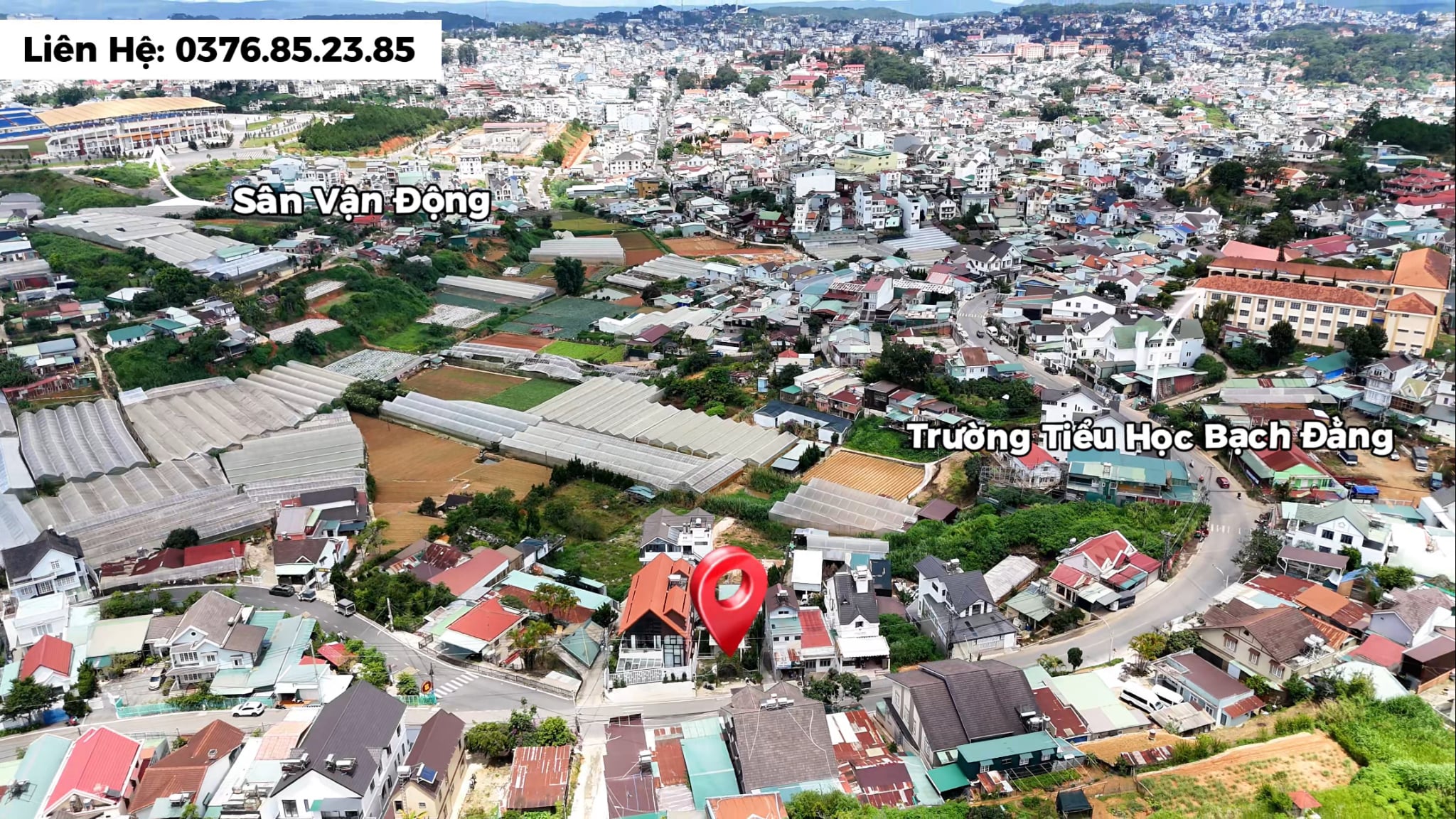 Đất mặt tiền Bạch Đằng Đà Lạt