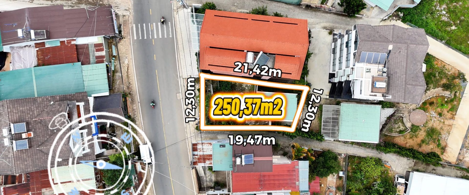 Đất Mặt Tiền Bạch Đằng Đà Lạt 250m2