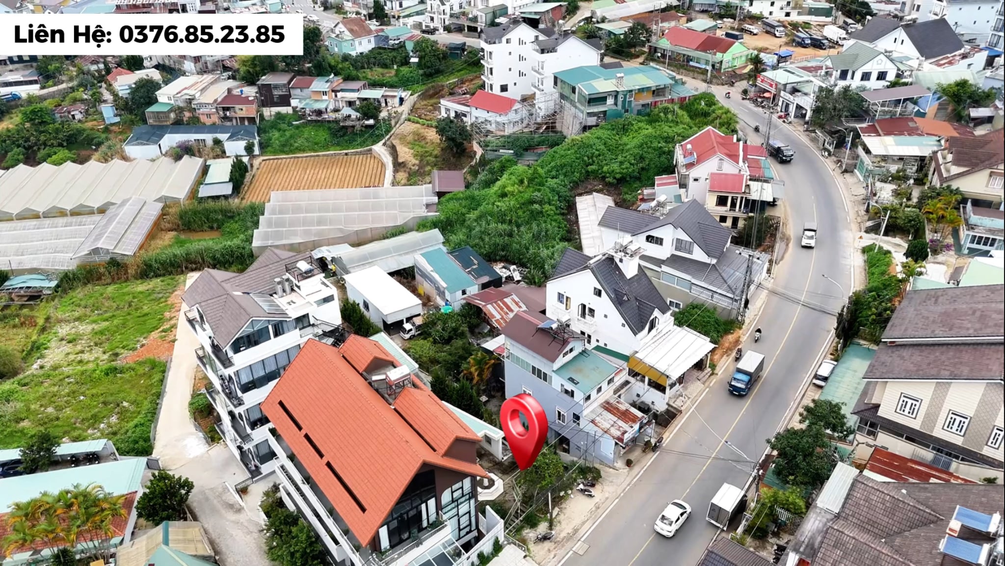 Đất mặt tiền Bạch Đằng Đà Lạt