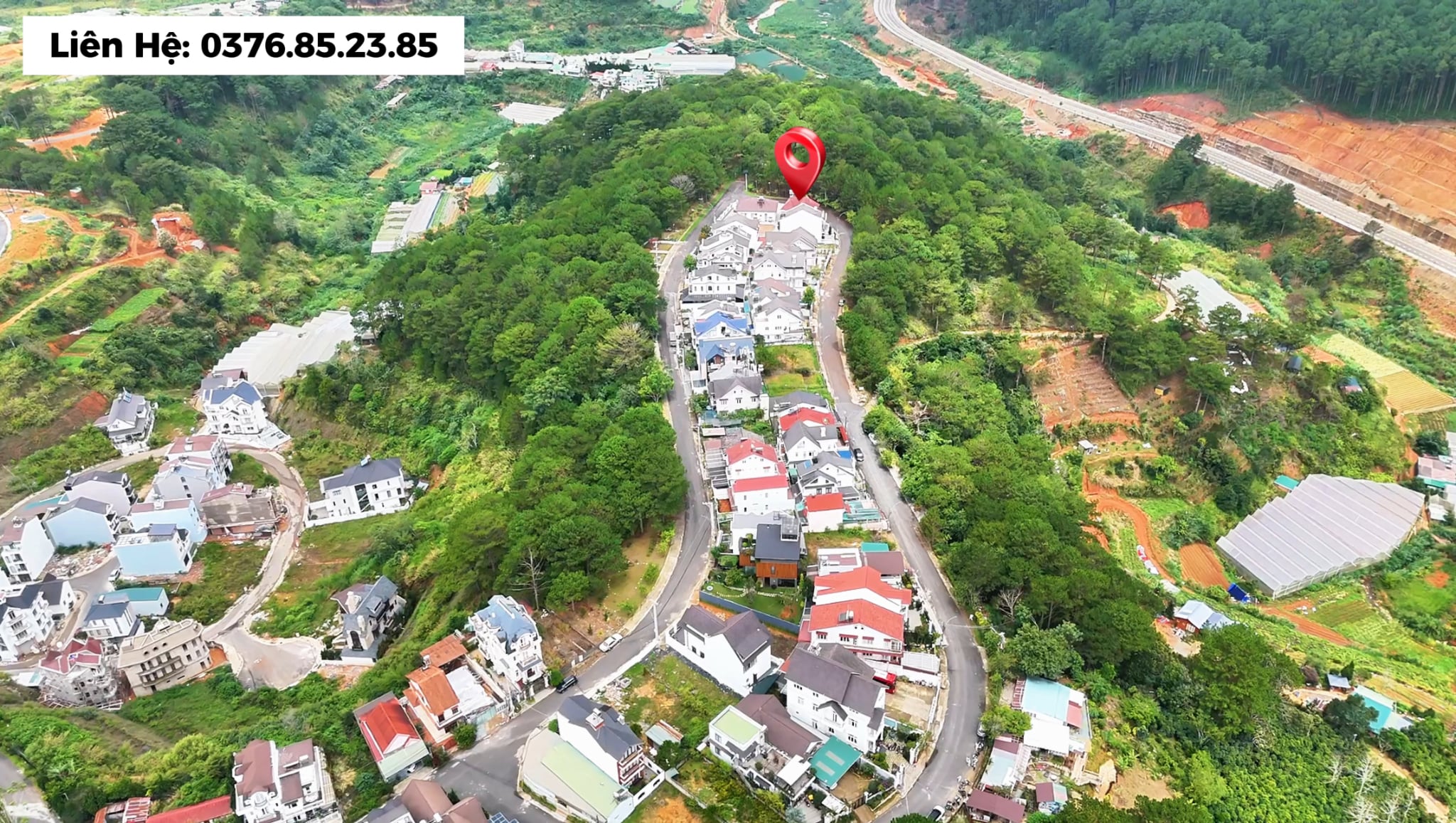 Villa An Sơn Đà Lạt view rừng thông