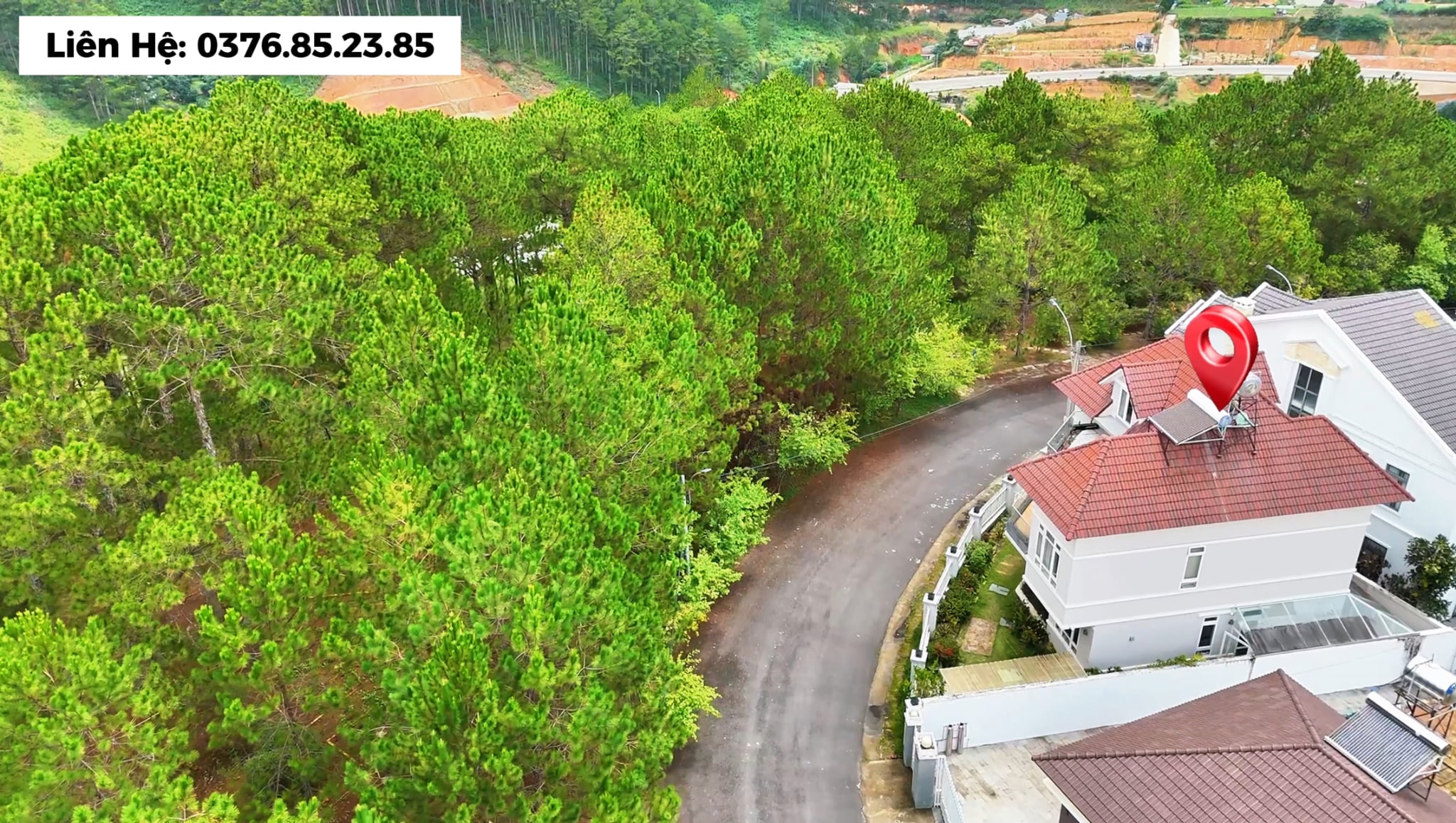 Villa An Sơn Đà Lạt view rừng thông
