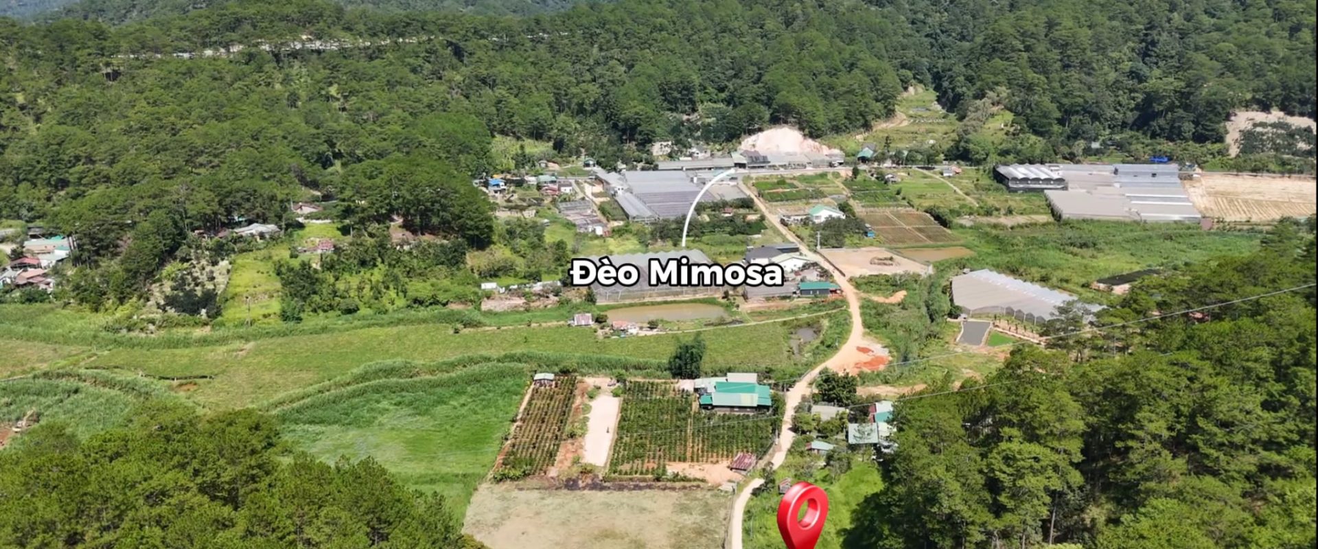 Bán Đất Giáp Rừng Thông Mimosa Đà Lạt 1896m2