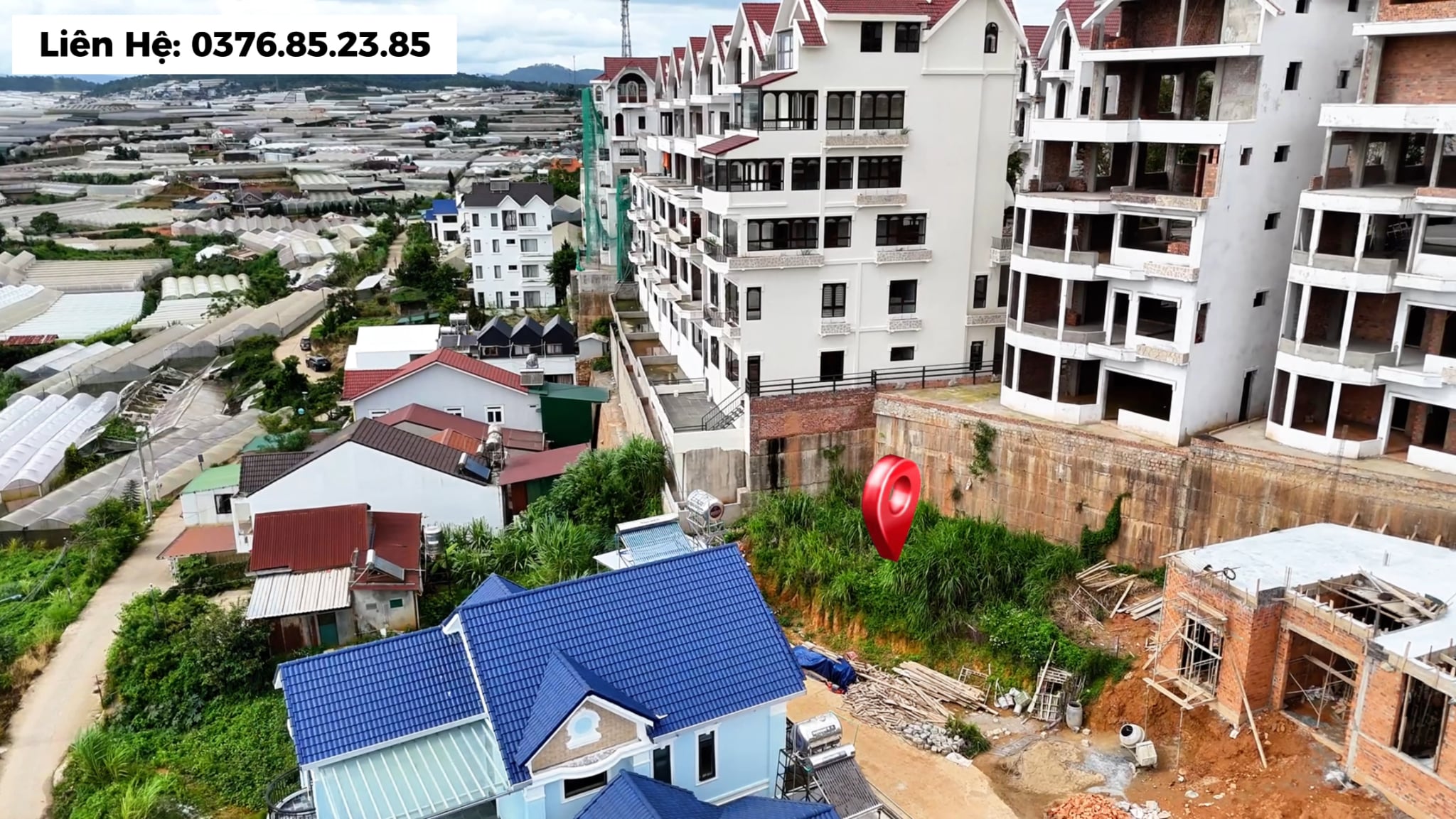Đất biệt thự Trịnh Hoài Đức Đà Lạt