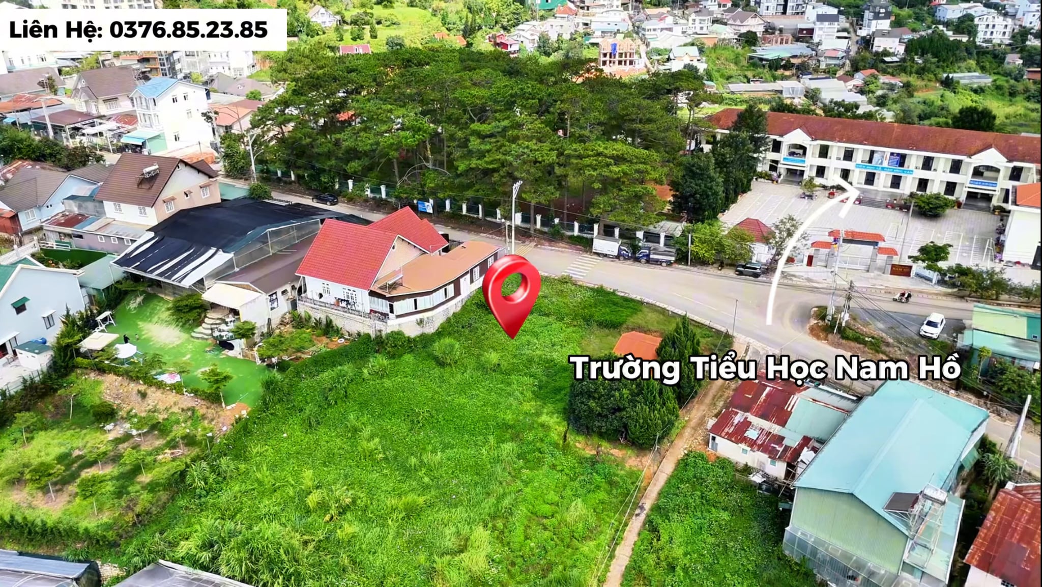 Đất mặt tiền Nam Hồ Đà Lạt
