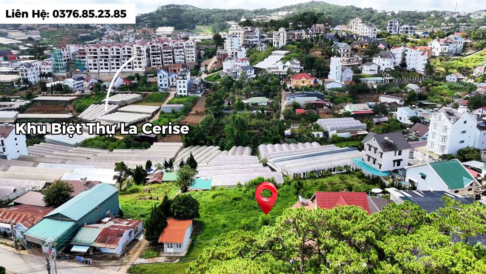 Đất mặt tiền Nam Hồ Đà Lạt
