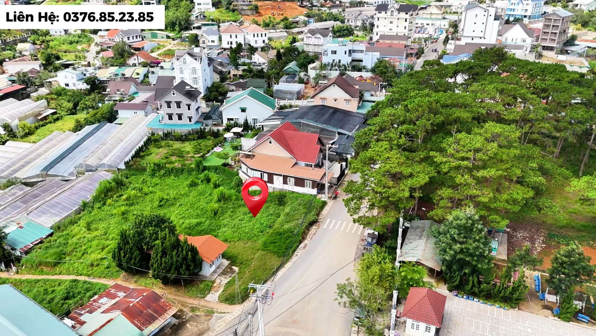 Đất mặt tiền Nam Hồ Đà Lạt