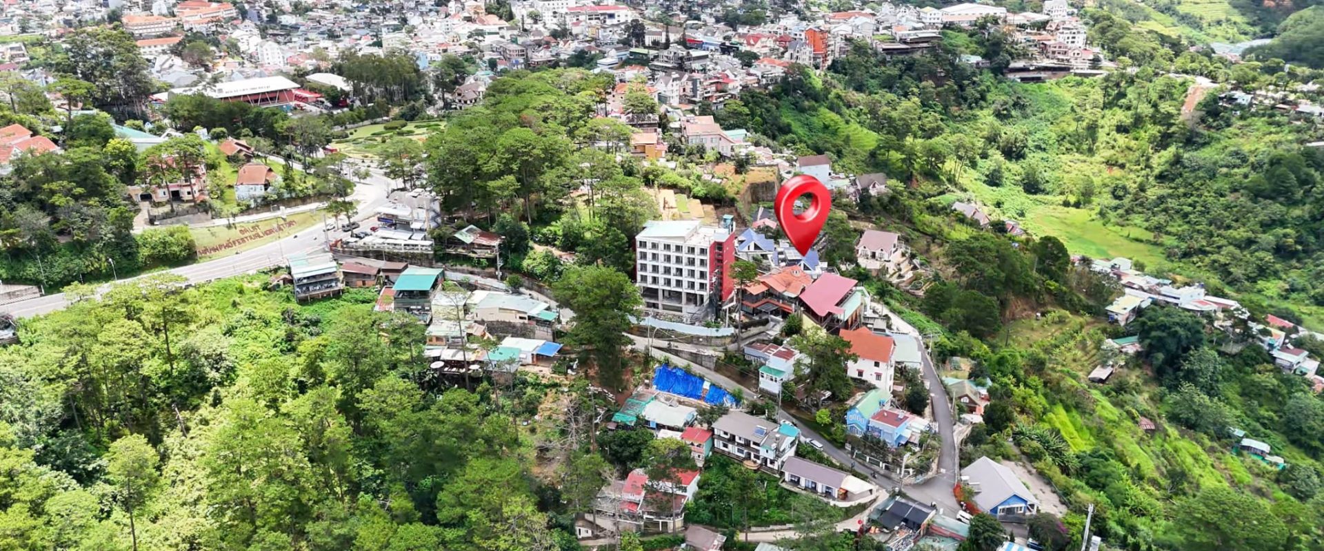 Tổ Hợp 4 Villa Đà Lạt Đường 3 Tháng 4 View Rừng Thông 1445m2
