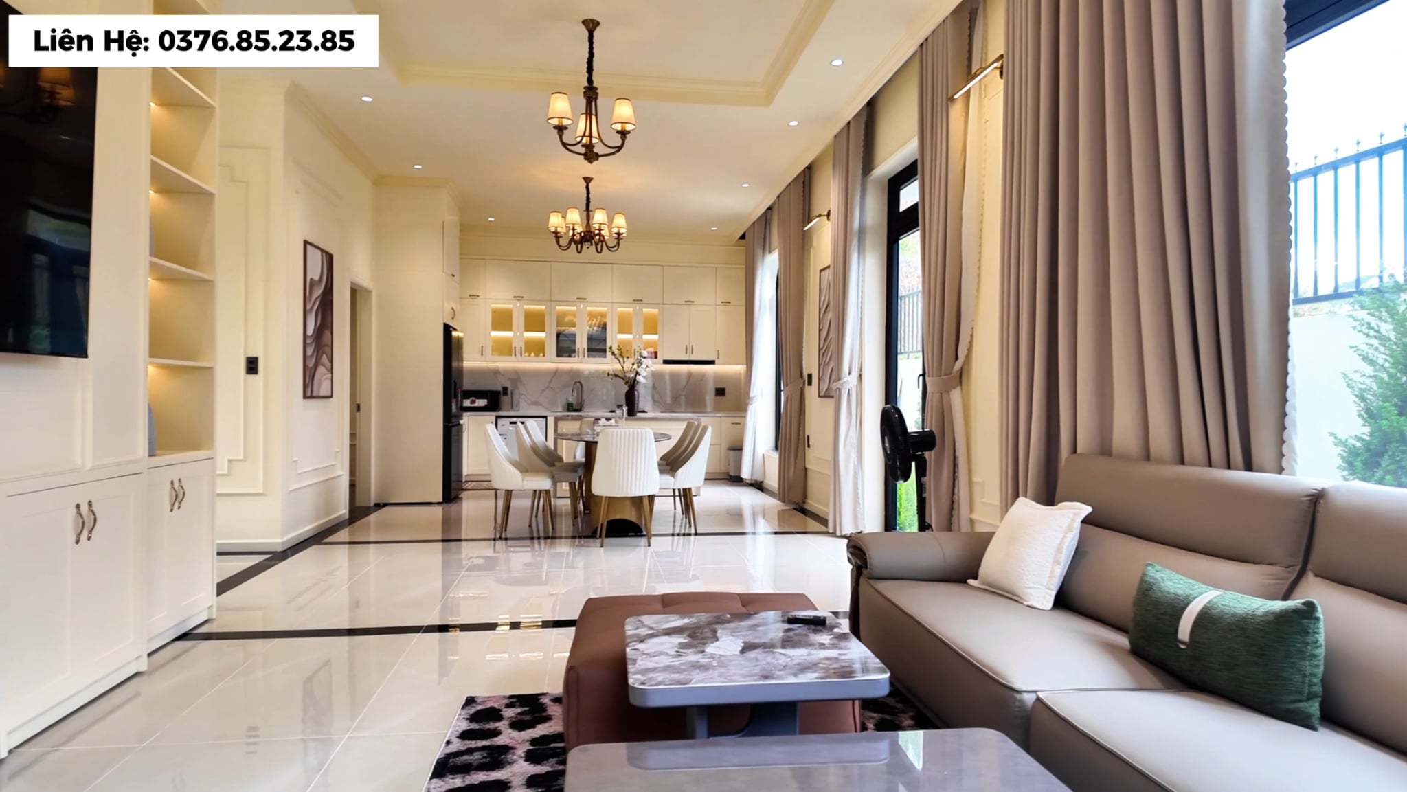 Villa An Sơn Đà Lạt diện tích 229,8m2