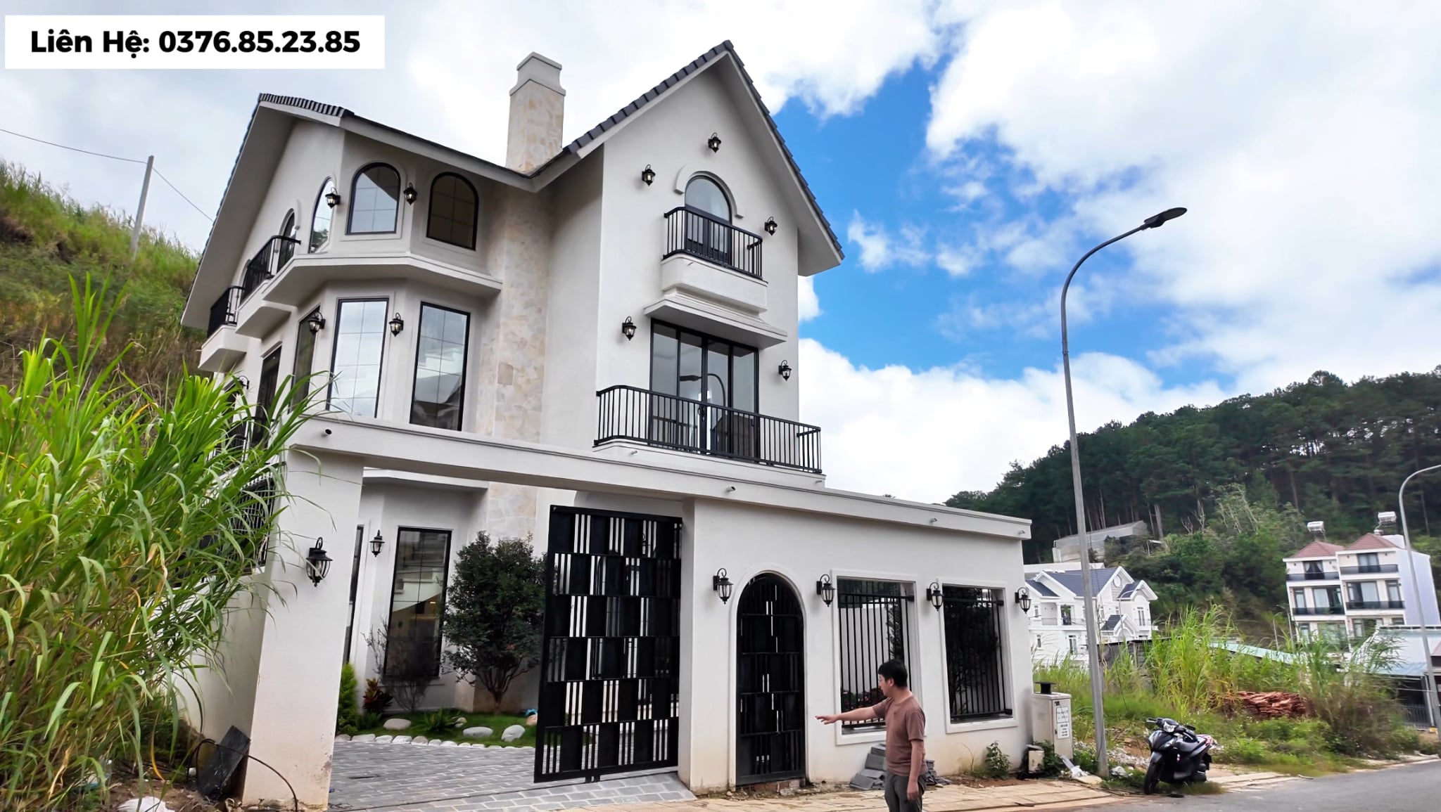 Villa An Sơn Đà Lạt diện tích 229,8m2