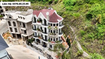 Villa Đà Lạt KDC Số 5 An Sơn 241m2 Phong Cách Pháp Cổ
