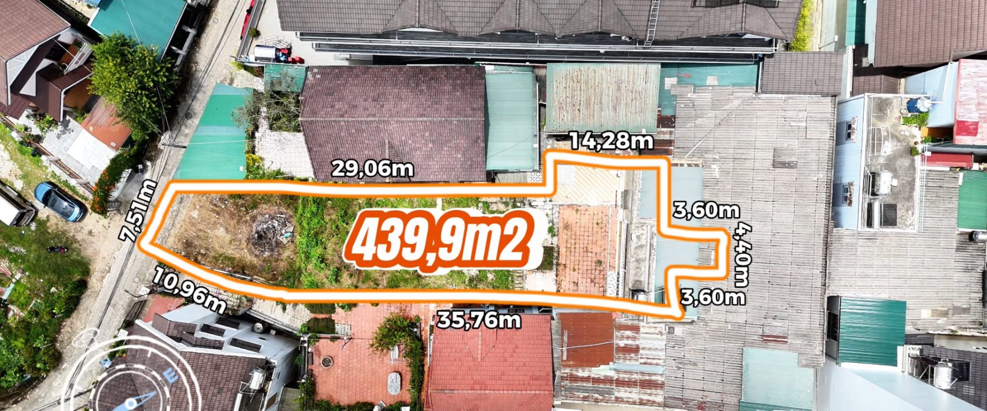 Bán Đất Đà Lạt 2 Mặt Tiền Sương Nguyệt Ánh | 439,9m² Đất Ở