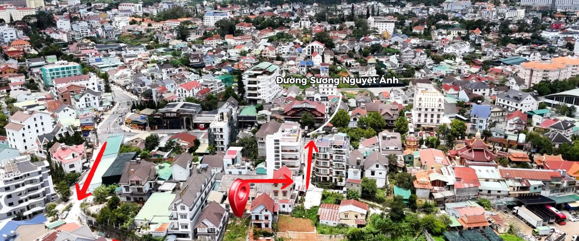 Bán Đất Đà Lạt 2 Mặt Tiền Sương Nguyệt Ánh | 439,9m² Đất Ở