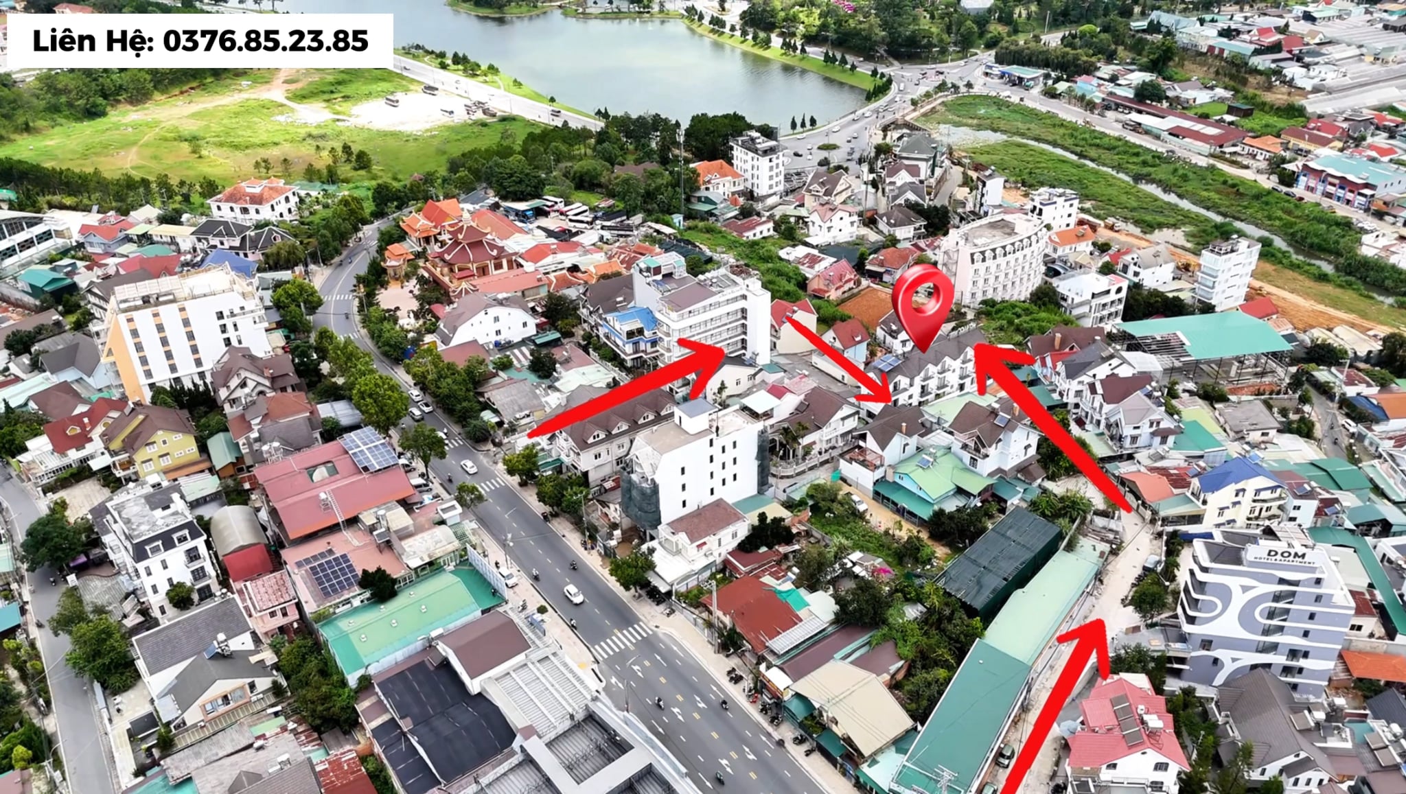 Bán đất Đà Lạt 2 mặt tiền Sương Nguyệt Ánh
