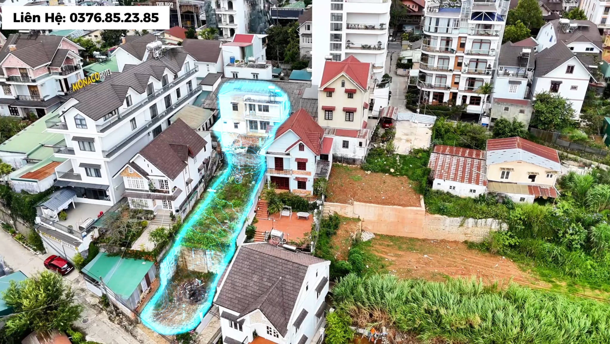 Bán đất Đà Lạt 2 mặt tiền Sương Nguyệt Ánh