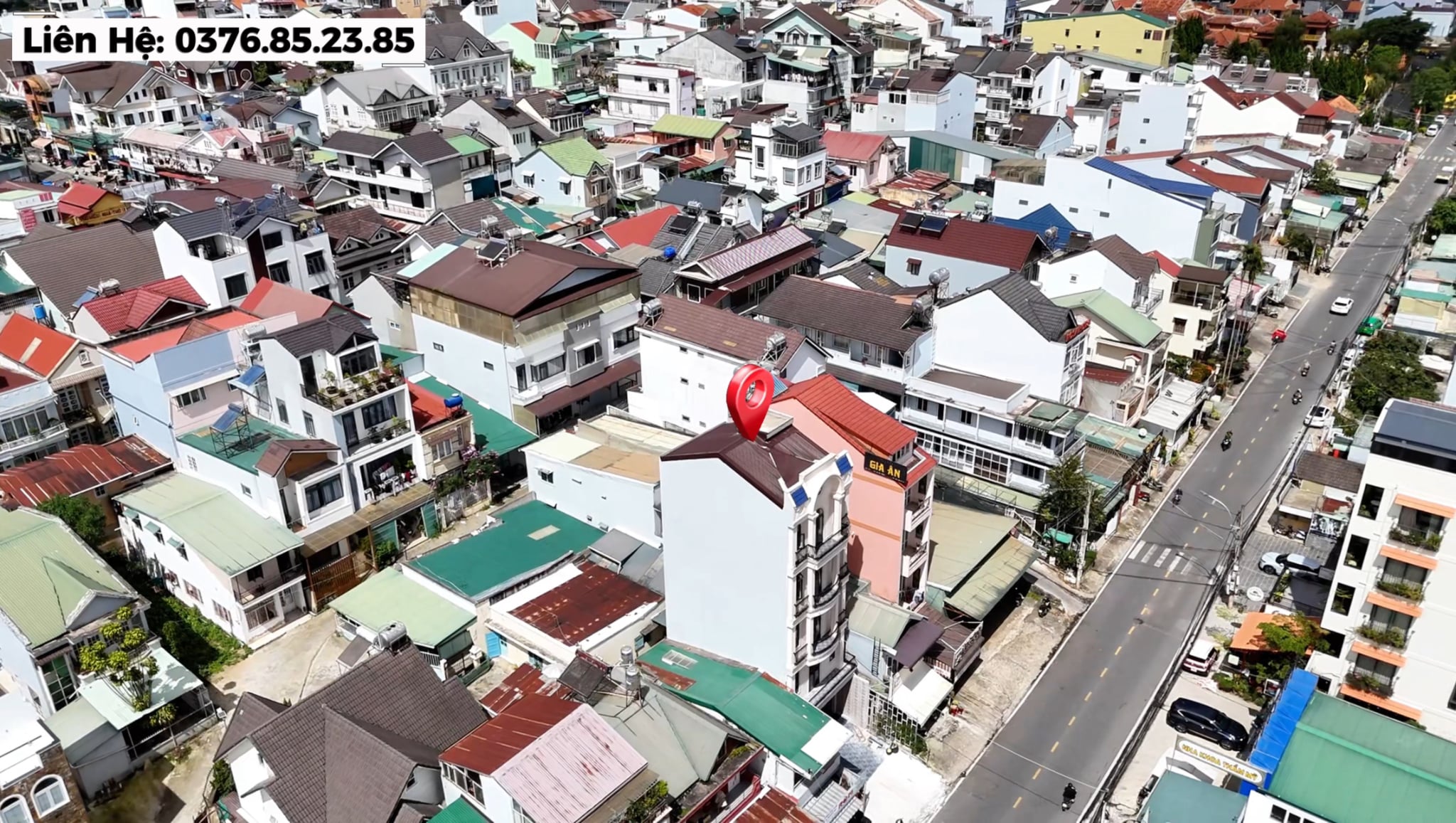 Bán nhà mặt tiền Hai Bà Trưng Đà Lạt