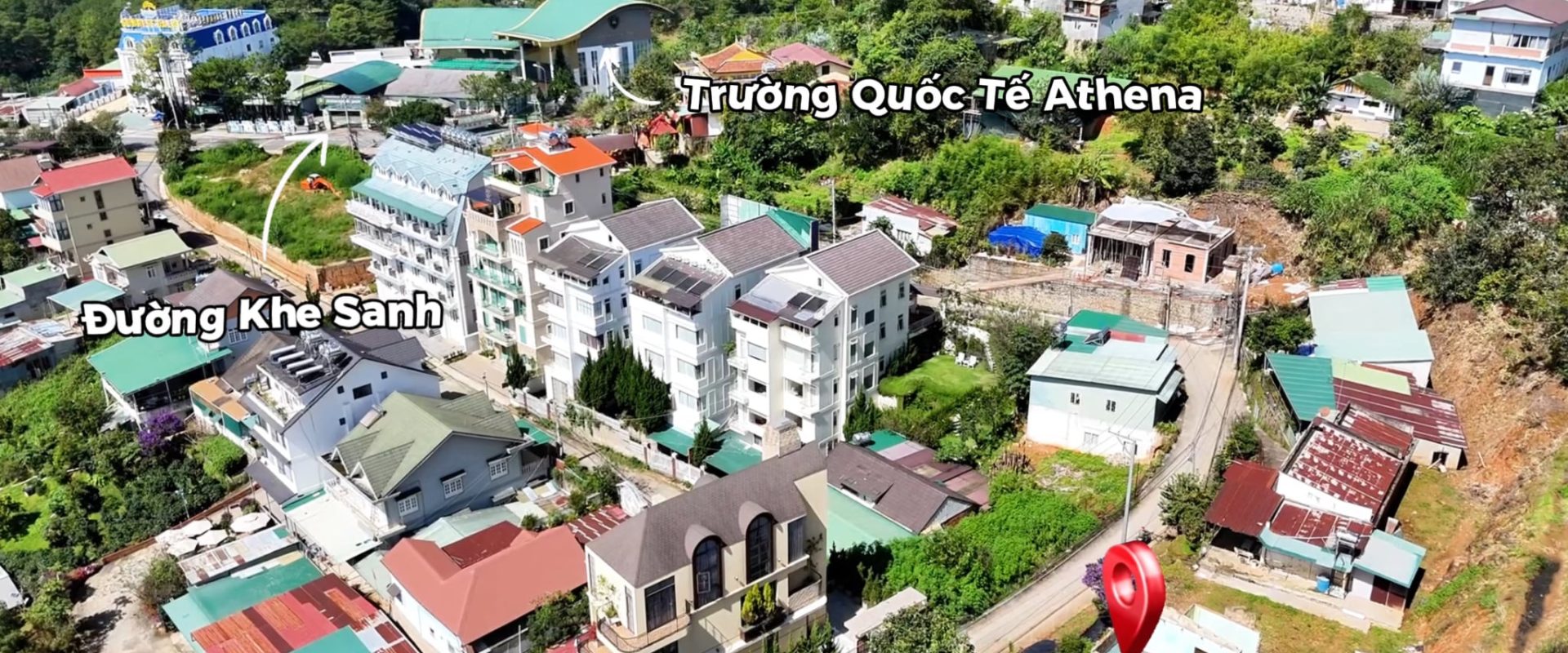 Đất biệt thự Thế Dương Khe Sanh Đà Lạt 326m² – Giá 15 tỷ
