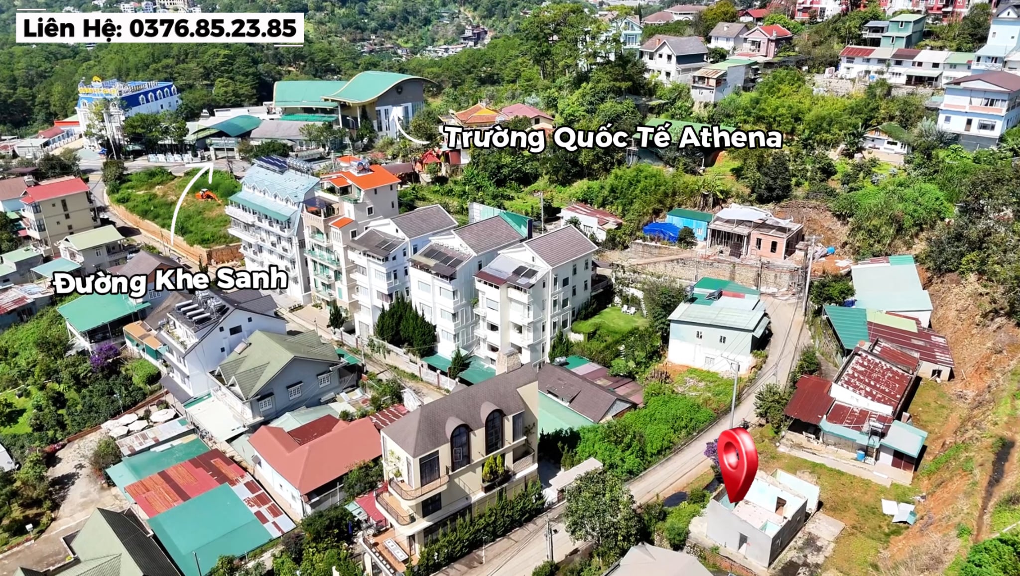 đất biệt thự Khe Sanh Đà Lạt