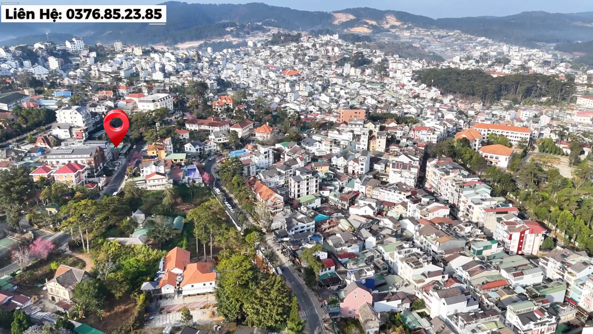Đất mặt tiền đường Huỳnh Thúc Kháng Đà Lạt diện tích 400m²