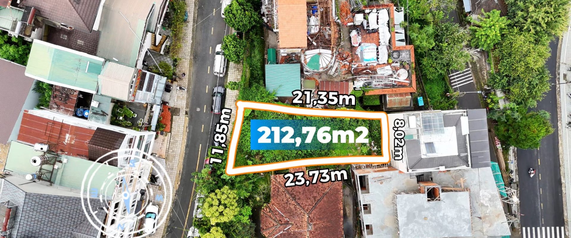 Bán Đất Mặt Tiền Phan Như Thạch Đà Lạt 212m², Giá 38,5 Tỷ