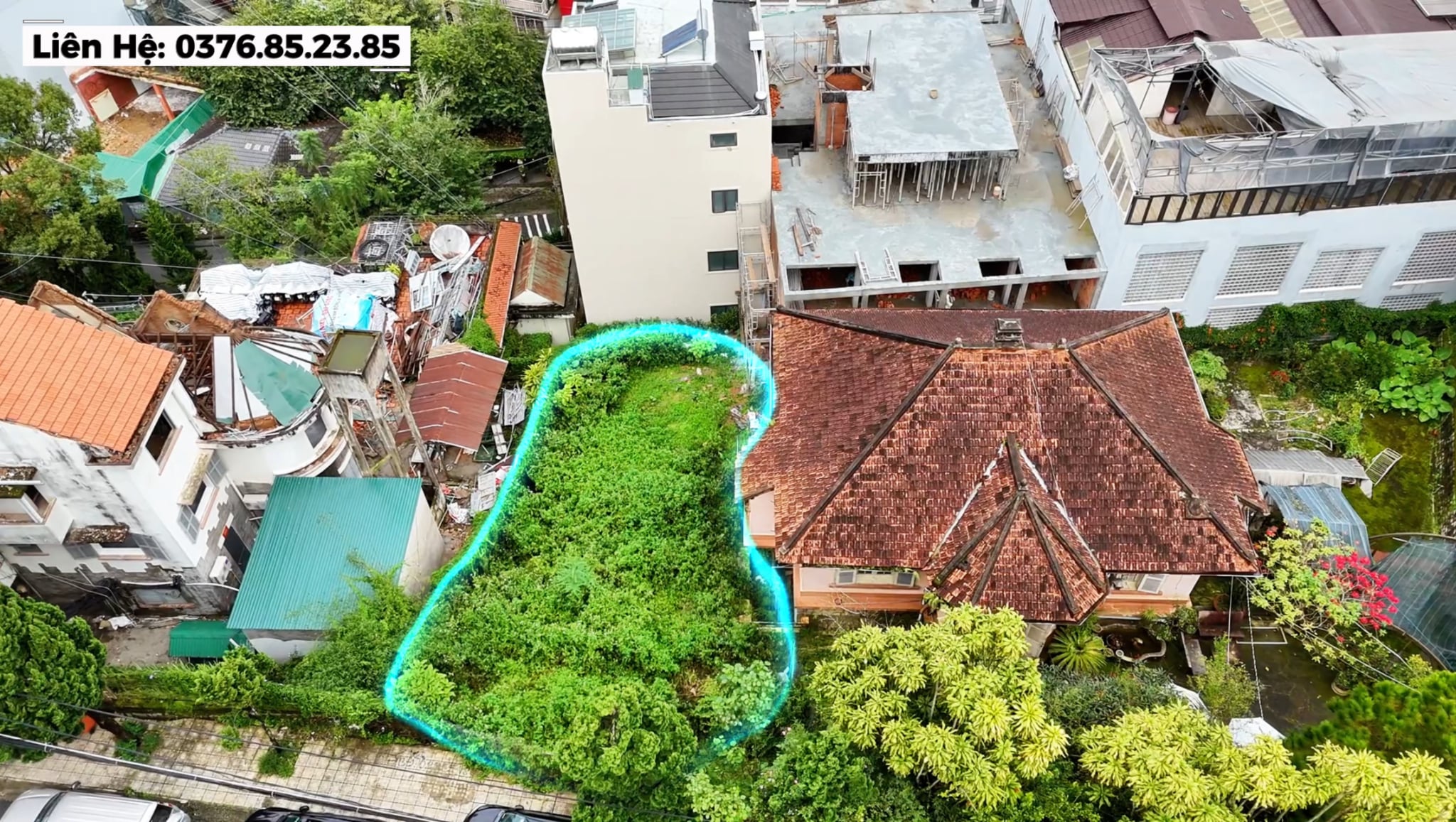 Lô đất mặt tiền Phan Như Thạch Đà Lạt diện tích 212m2